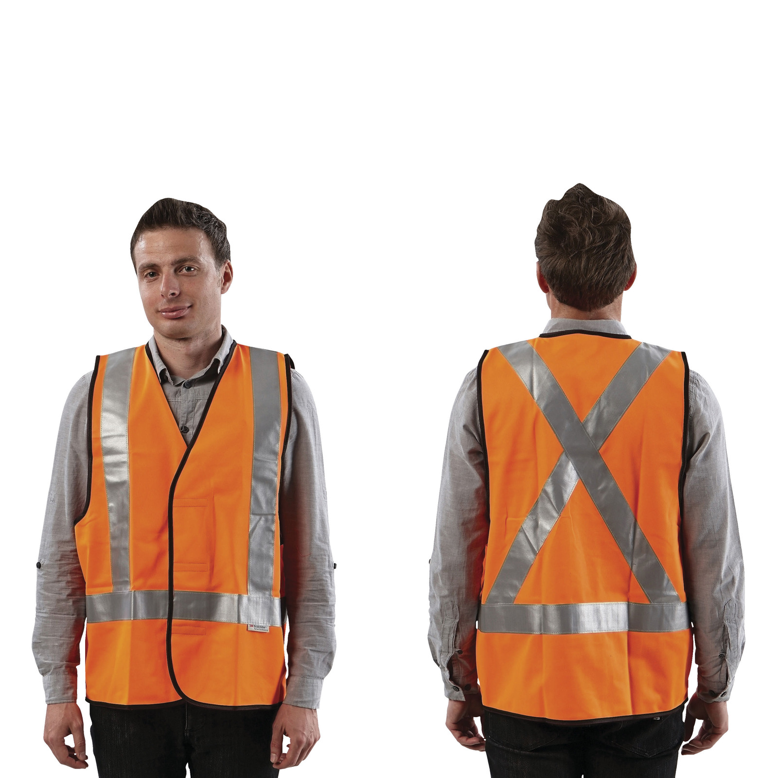 Orange Safety Vest - Large (D/N)