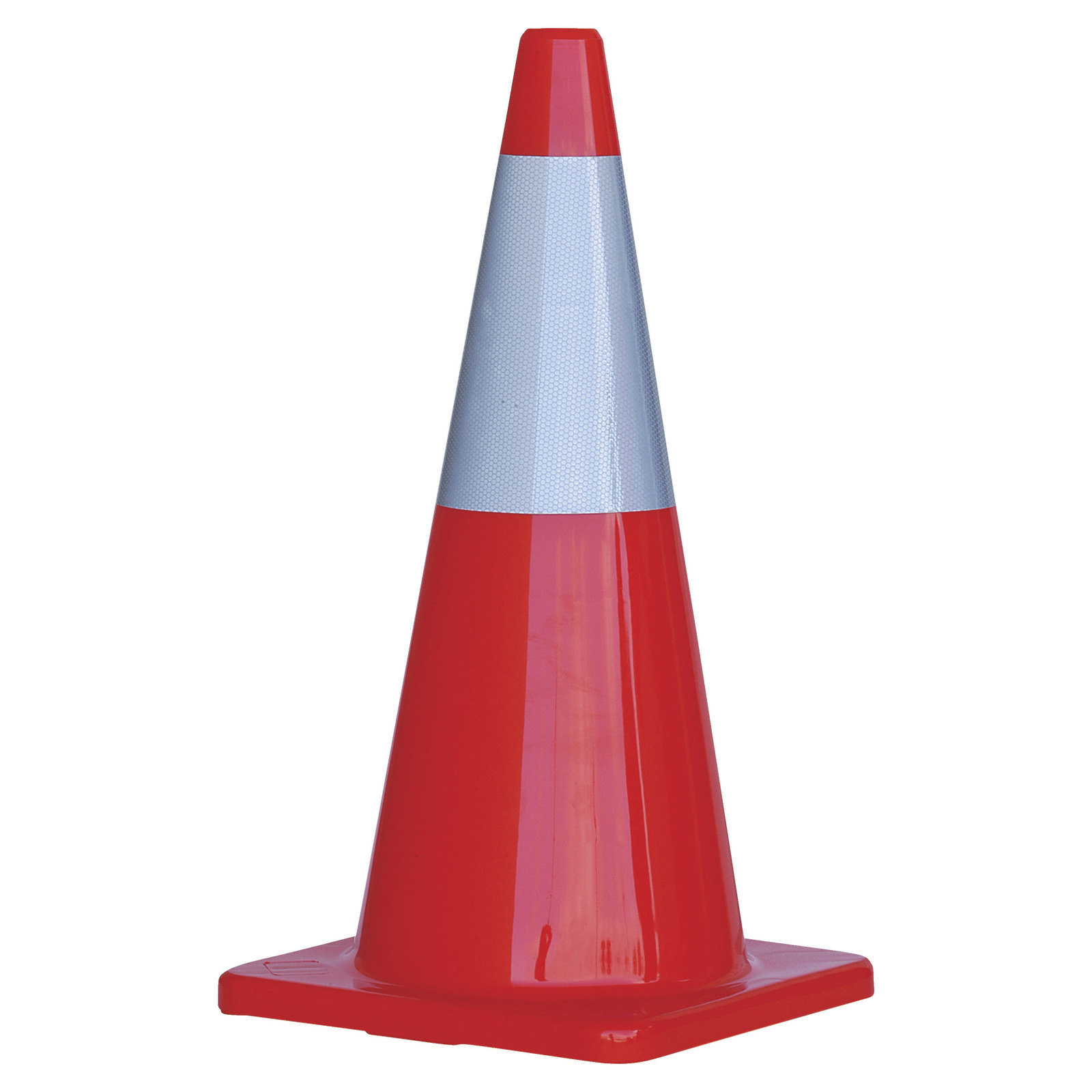 Traffic Cone with Reflective Tape - 700mm high