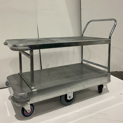 Galvanized Trolley (Clearance Item)