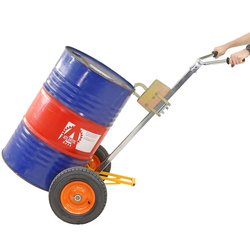 Steel/Plastic Drum Trolley - Solid Wheel (Clearance Item)