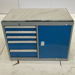 Industrial Cabinet with 2 Drawers (Clearance item)