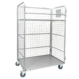 Heavy Duty 3-Sided Mesh Cage Trolley (Clearance Item)