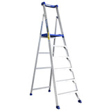 6 Step Aluminum Platform Ladder - 1.8m Platform Height (Clearance Item)