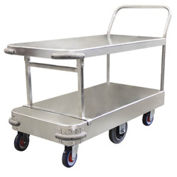 Galvanized Tiered Trolley (Clearance Item)