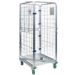 4 Sided Roll Cage Trolley