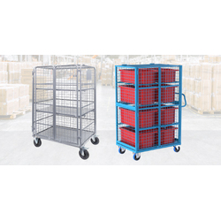 Enhancing Workplace Safety and Efficiency with Cage Trolleys | MHA Products